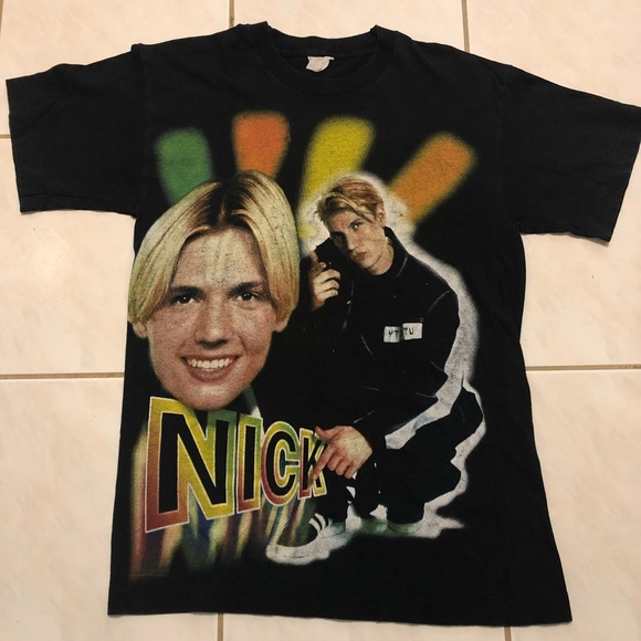 Vintage Other - Rare Vintage Nick Carter Tee Shirt (Double sided)